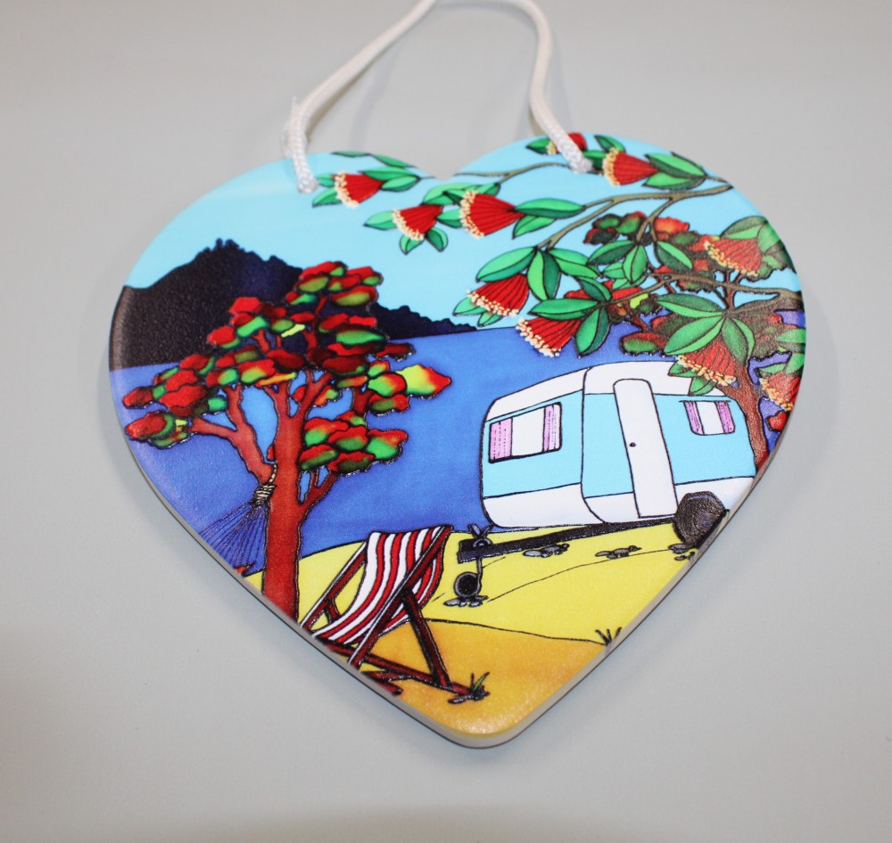 Ceramic heart - Caravan