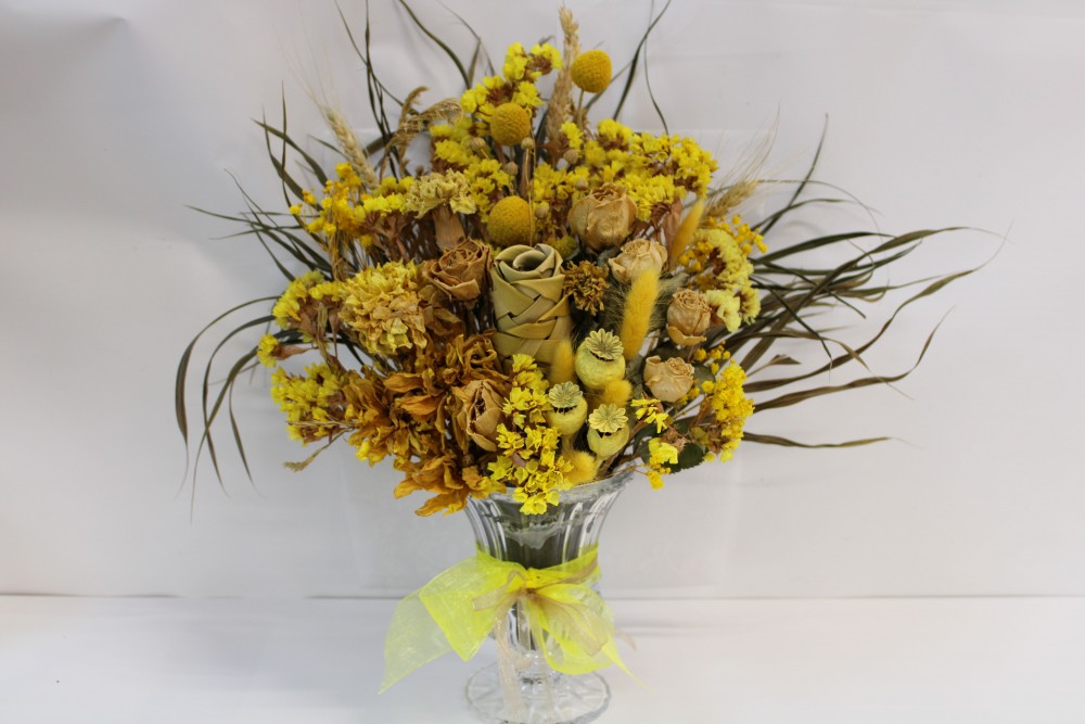 Preserved sunshine Ems Flowergirl Rotorua Flower Delivery