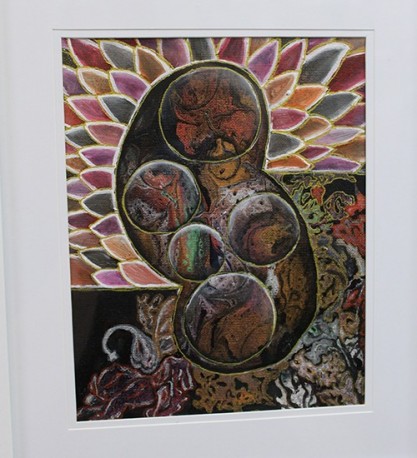 Framed Acrylic on Canvas - 0465
