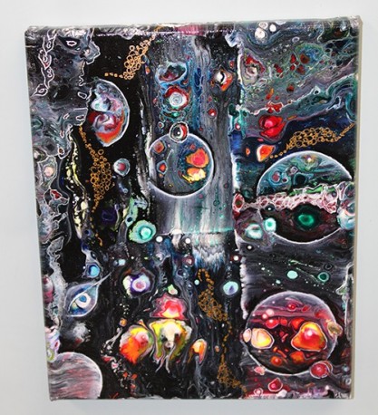 Acrylic on Stretched Canvas - 0546