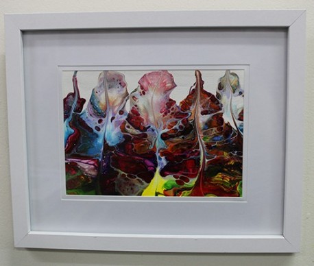 Framed Acrylic on Canvas - 0295