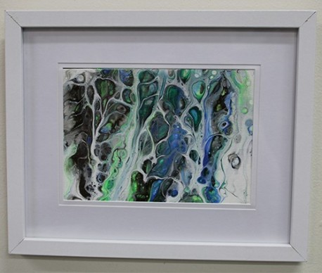 Framed Acrylic on Canvas - 0299