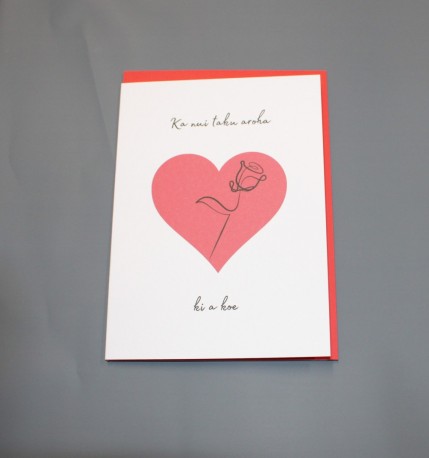 TKc Greeting card