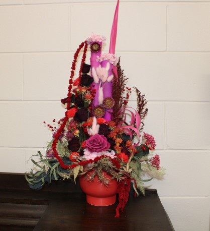 Hot Bamboo Dried arrangement