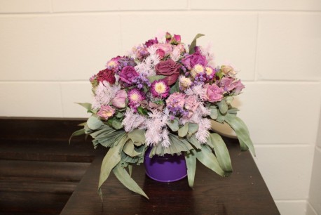 Purple Delight Dried Arrangement