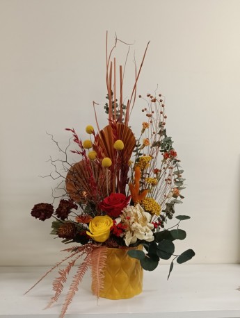 Bright Dried Arrangement