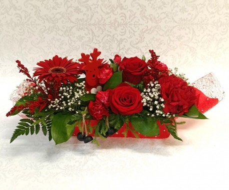 Reindeer Cracker Table Arrangement