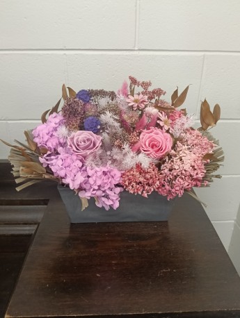 Ombre dried trough