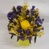 Yellow/purple Arrangement